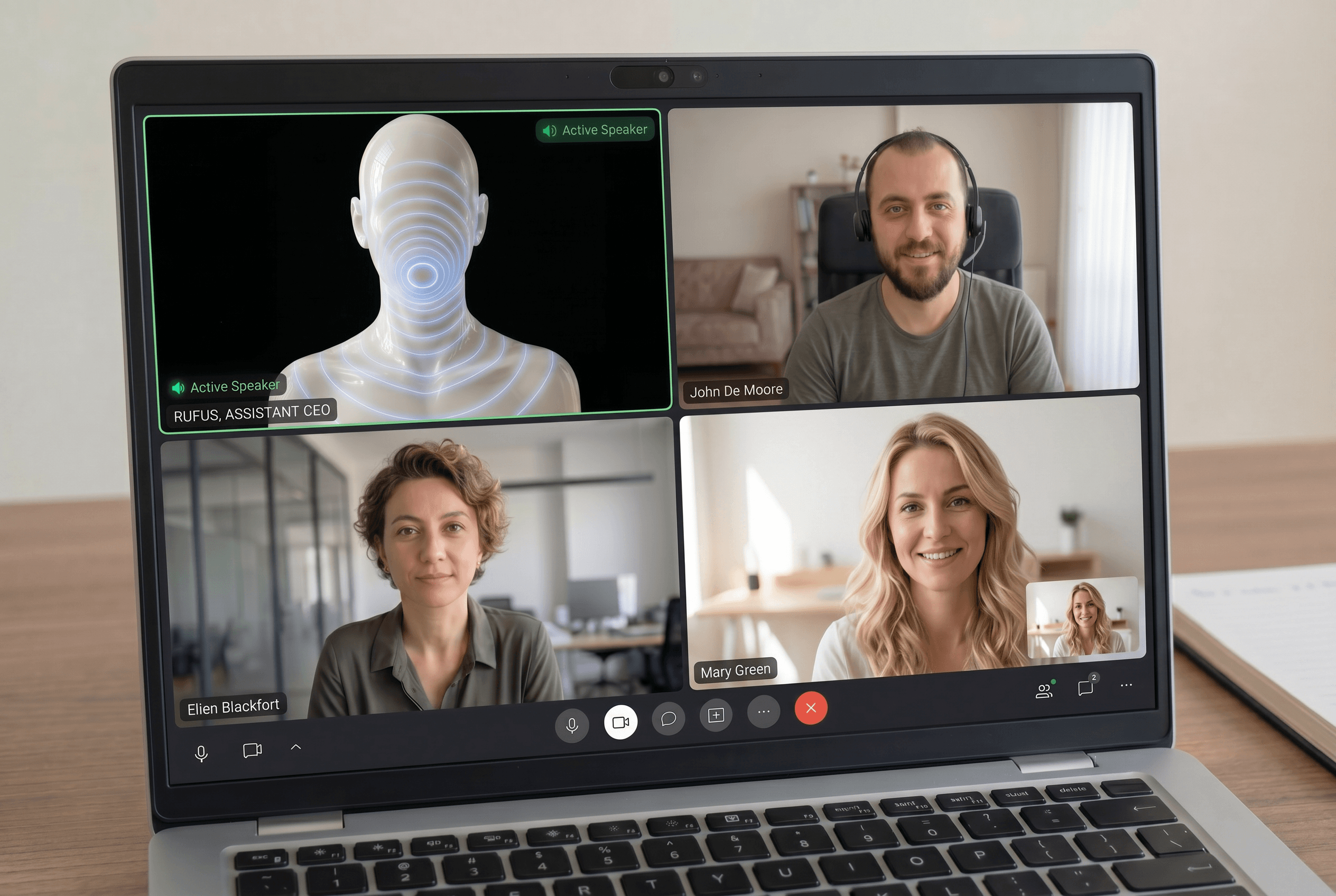 Kind 4 agent — Google Meet
